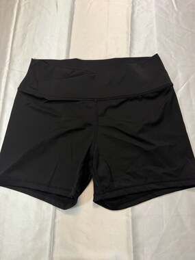 Musera Sport Black Crossover High Rise Athletic Bike Shorts Size XL